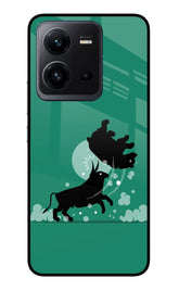 Bull Conqueror Vivo V25 5G Glass Case